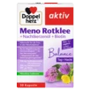 Abbildung der Produktverpackung Doppelherz aktiv Meno Rotklee Frontansicht